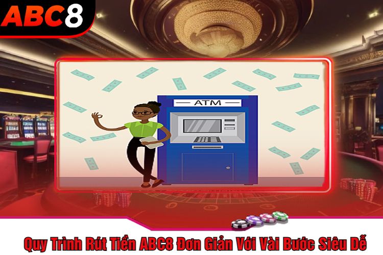 Quy Trình Rút Tiền ABC8 Đơn Giản Với Vài Bước Siêu Dễ